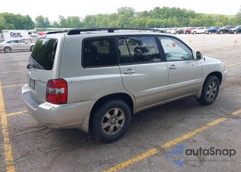 2004 Toyota Highlander V6 из США, поврежденный, VIN JTEEP21A840053633